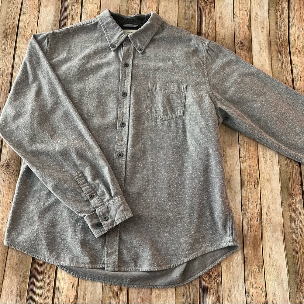 Weatherproof mens long sleeve button down flannel shirt | size 2XL